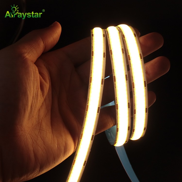 High Efficiency & Brightness COB LED Strip Light 528 LEDs/m 10mm