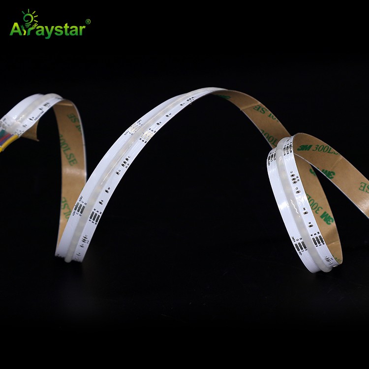 5IN1 RGBCW COB LED Light Strip 12mm Width 840 LED