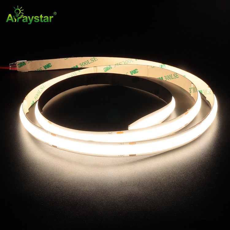 High Efficiency FCOB LED Strip Light 256 LEDs/m 8mm
