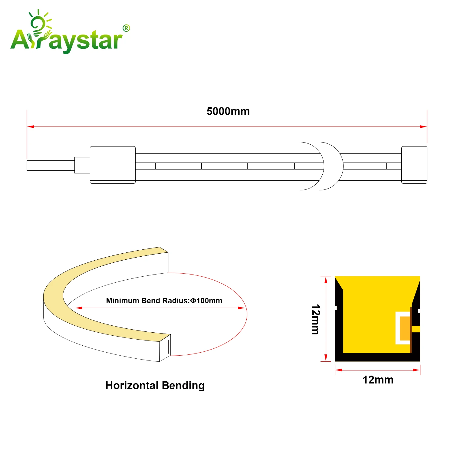 Long Run LED Neon Strip ART-NS1212