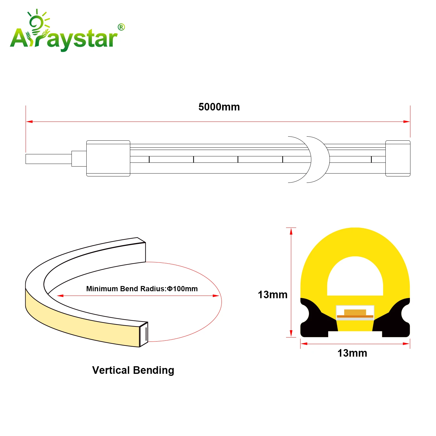 Vertical Bending Neon Flex ART-NS1313R