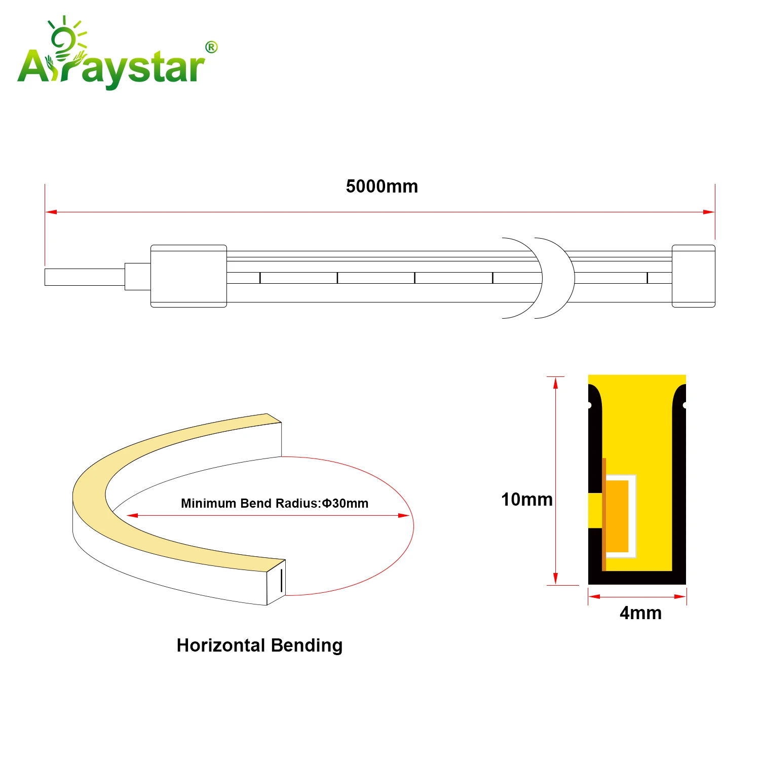 Horizontal Bending Neon Flex ART-NS0410