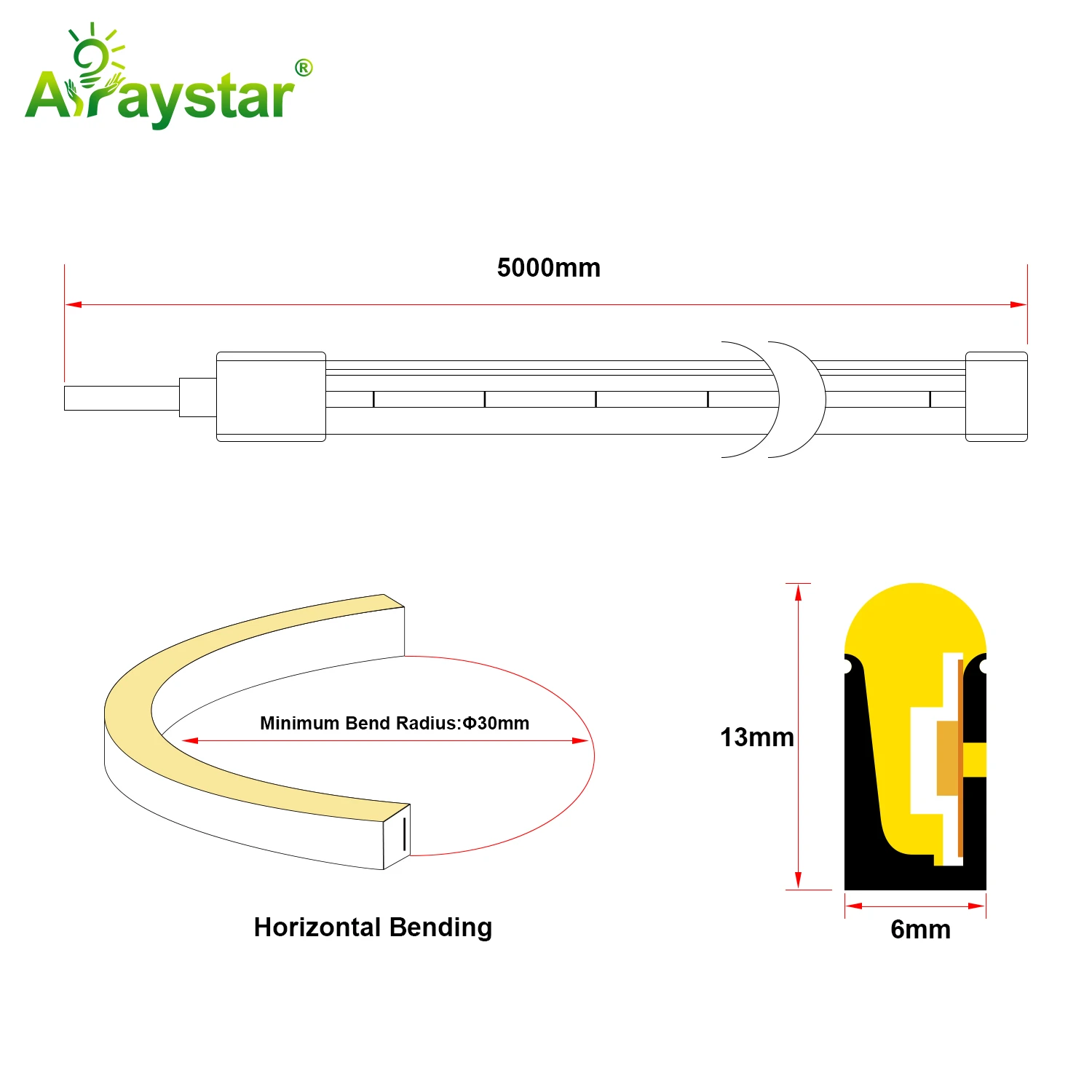 Horizontal Bending Neon Flex ART-NS0613