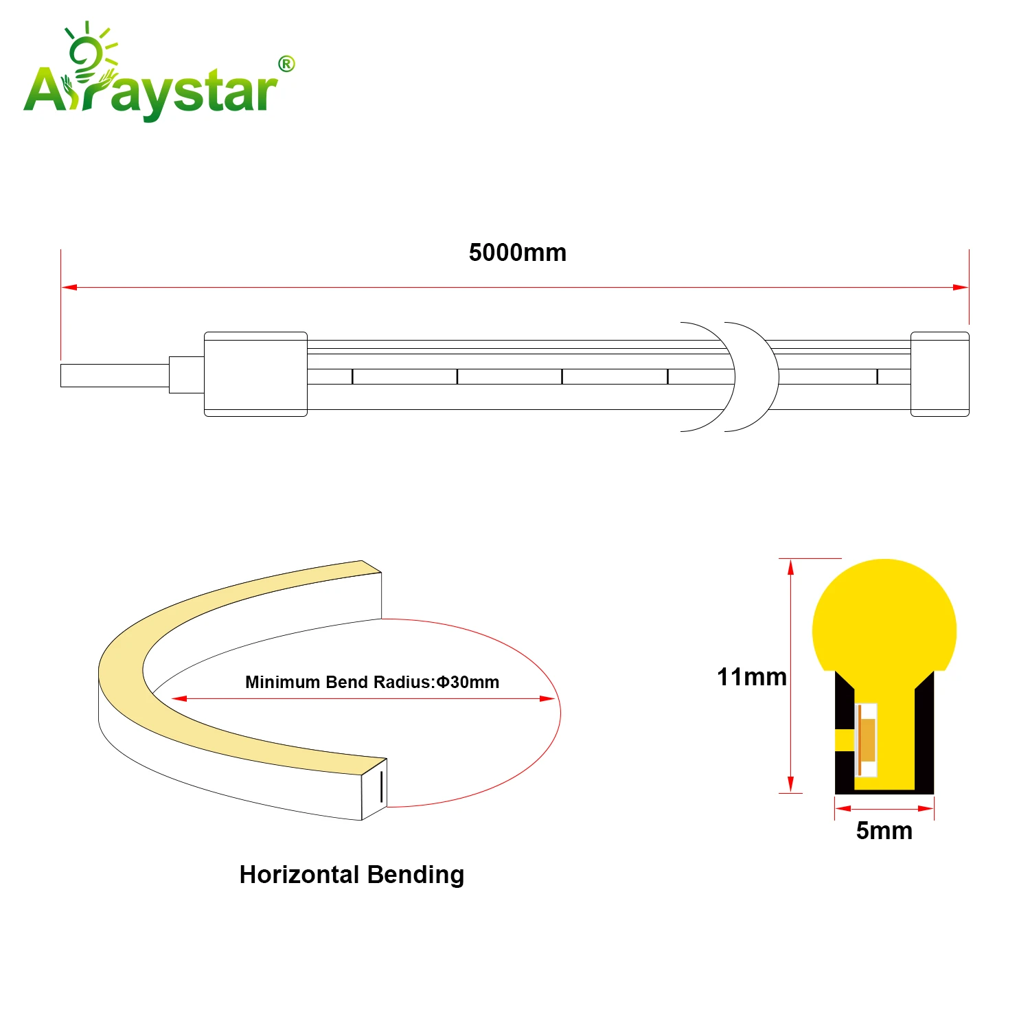 Horizontal Bending Neon Flex ART-NS0511