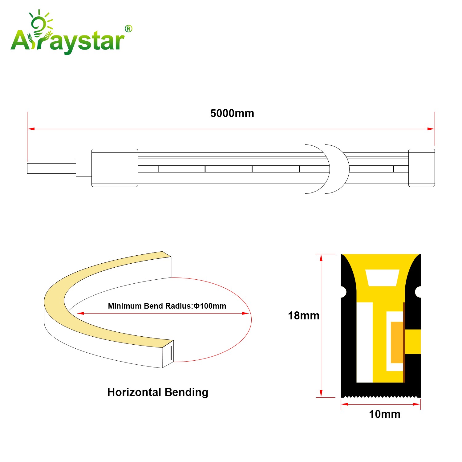 Long Run LED Neon Strip ART-NS1018