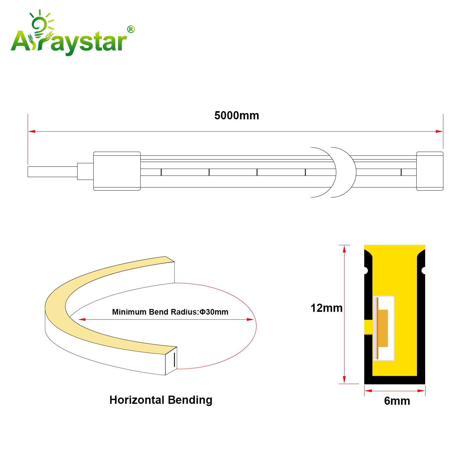 Long Run LED Neon Strip ART-NS0612