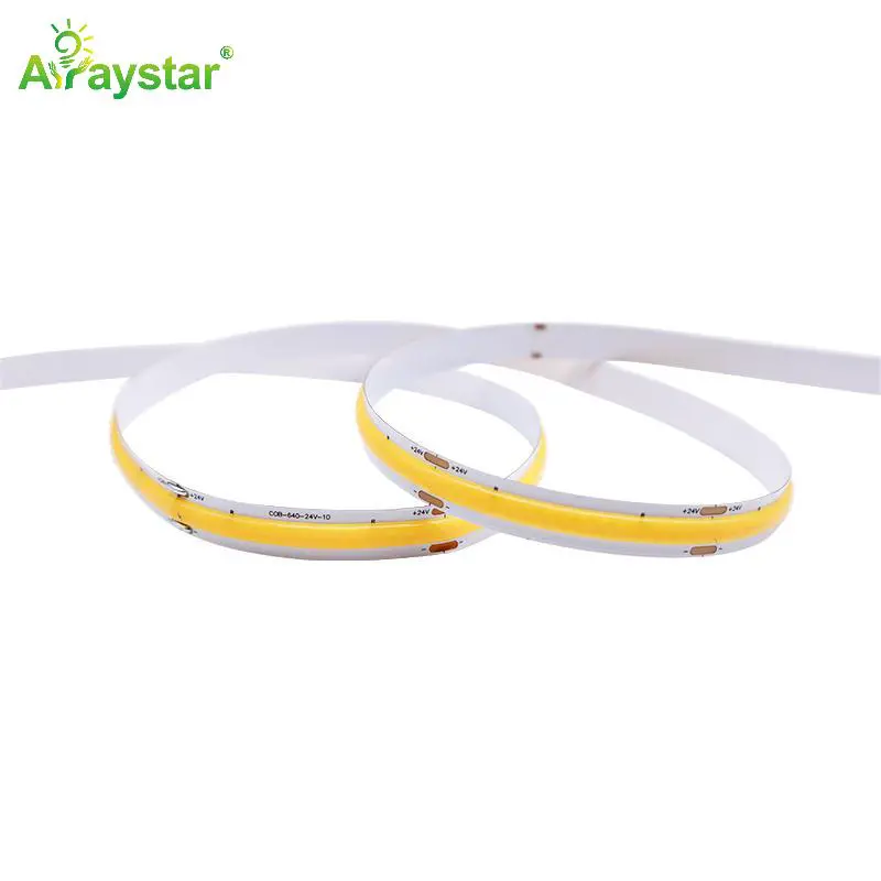 High Efficiency & Brightness COB LED Strip Light 512 LEDs/m 10mm
