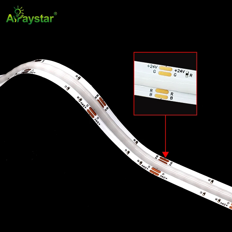 RGB COB LED Strip Light 840LED 10mm Width