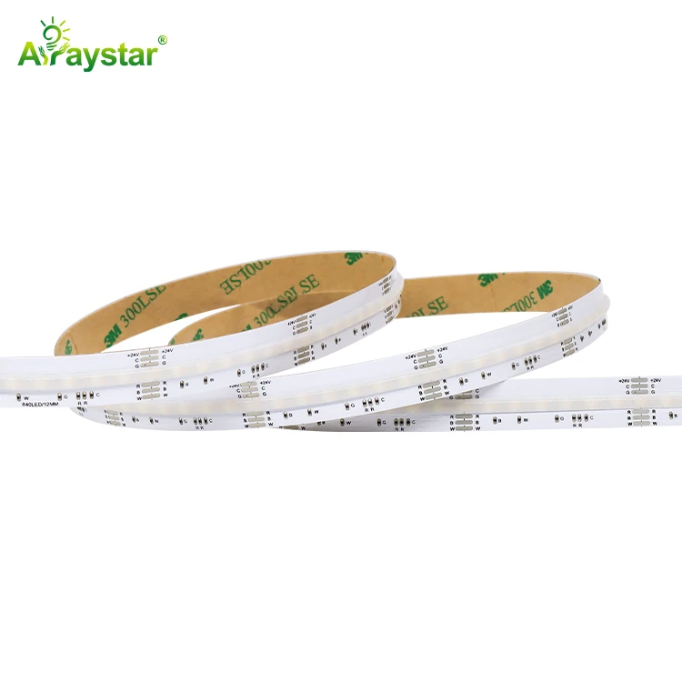 RGBW COB LED Strip Light 784 LED 12mm Width