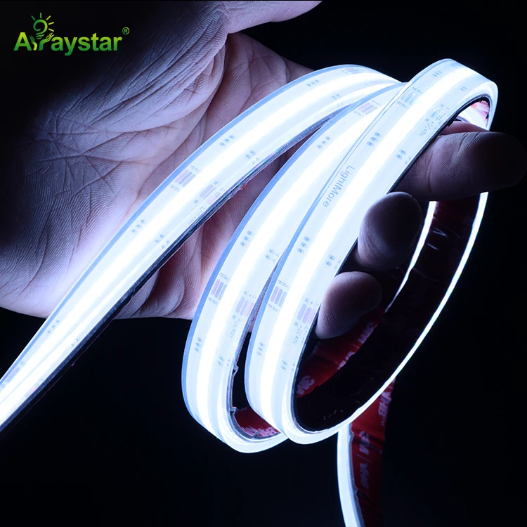 IP67 Silicon Extrusion RGB COB LED Strip 810LED 10mm
