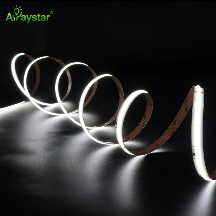 Water Flow CCT Tunable COB LED Strip Light 10mm 480 LED