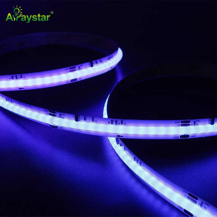 Magic Pixel RGBW COB LED Strip 10mm 784 LEDs/m