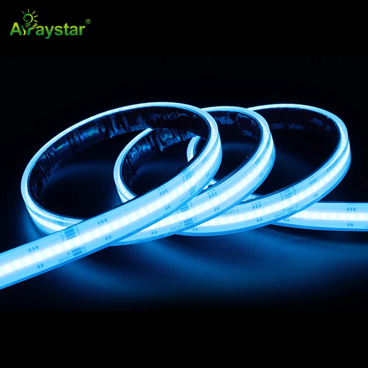 IP67 Silicon Extrusion COB LED Strip Light 896 LED 48V