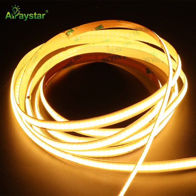 High Efficiency & Brightness COB LED Strip Light 480 LEDs/m 8mm