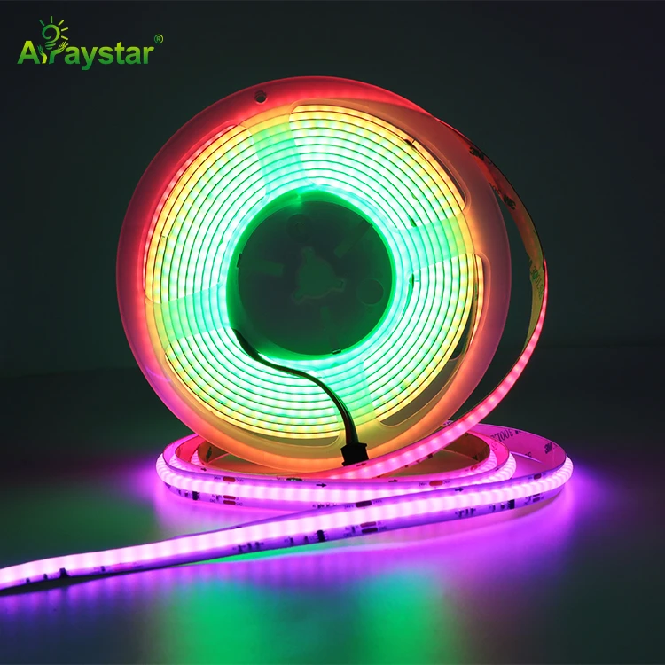 Magic Pixel RGBW COB LED Strip 10mm 560 LEDs/m