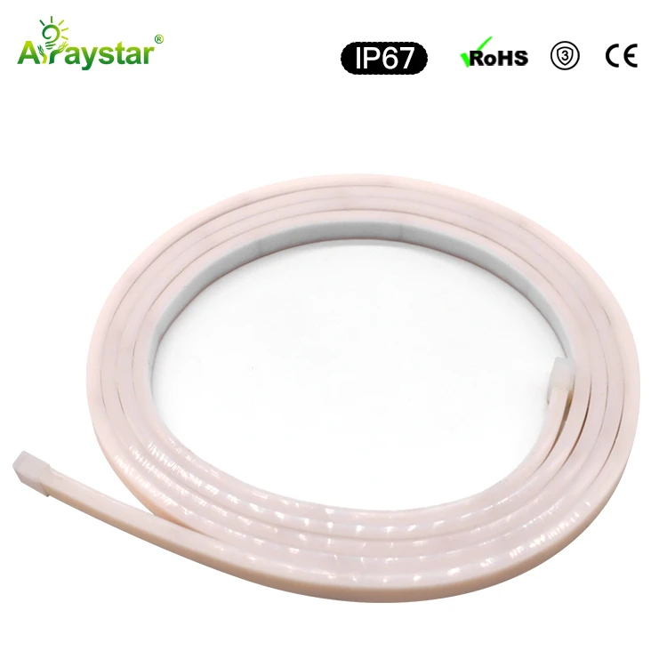  IP67 Silicone Extrusion COB LED Strip 480LED 8mm 9W