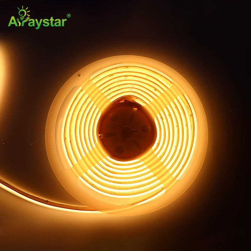 IP67 Silicone Extrusion COB LED Strip 480 LED 8mm 9.6W