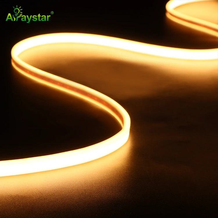  IP67 Silicone Extrusion COB LED Strip 480LED 8mm 9W