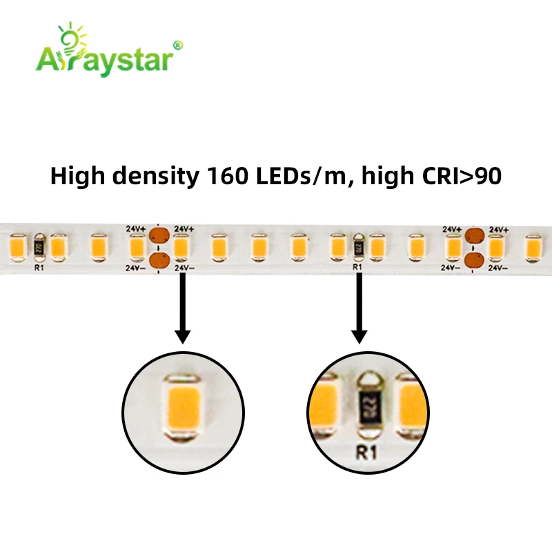 High Efficiency 2835 LED Strip ART-HE2835-160-X-12/24