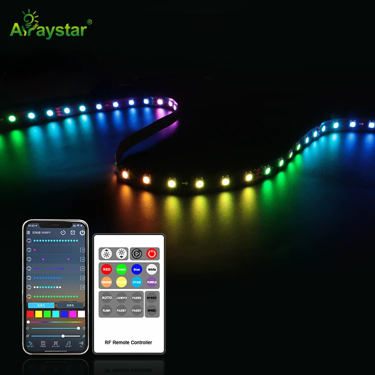SK6815 IC Built-in SPI LED Strip  ART-5050IC6815-60-RGB-24