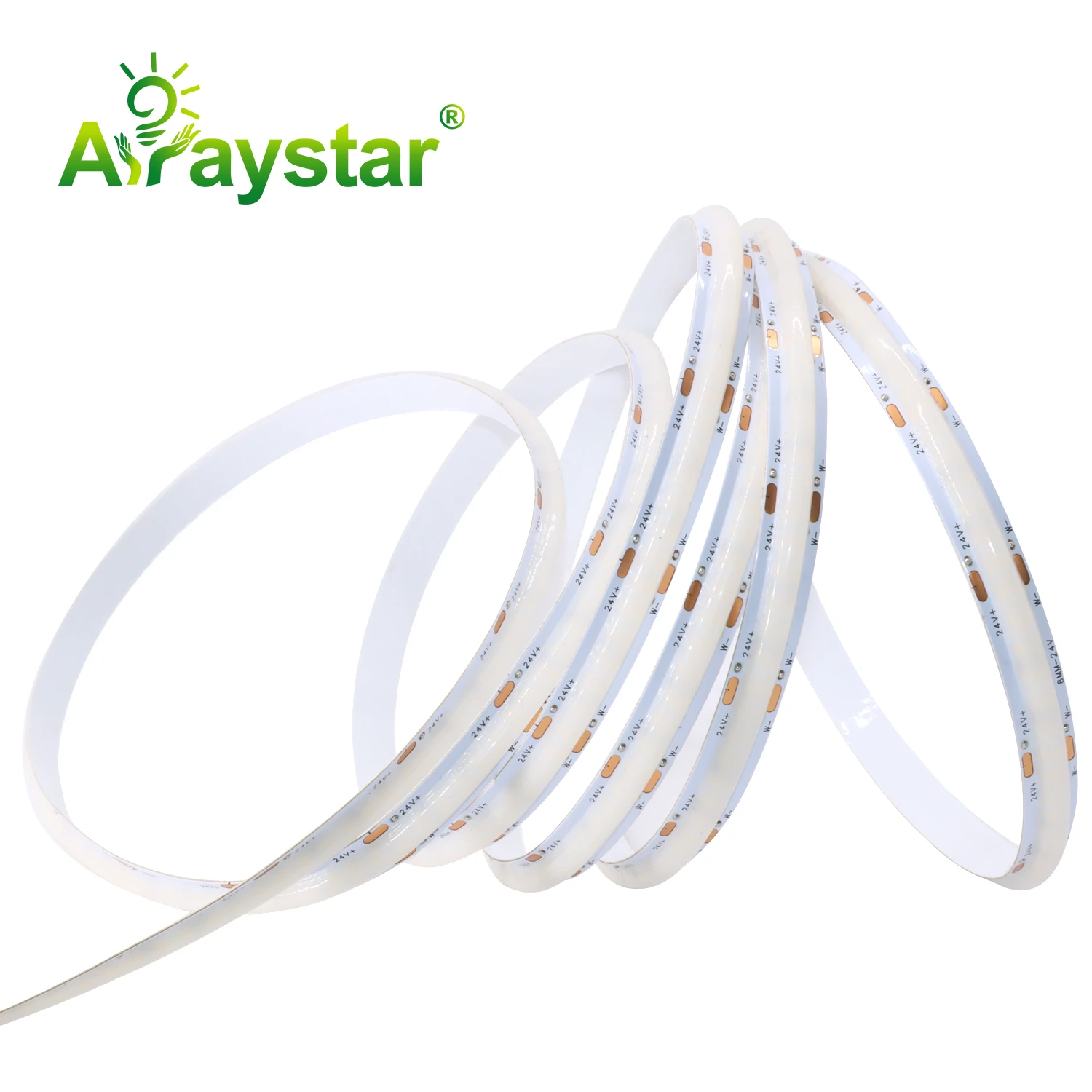 Tunable 8mm PCB SOB LED Strip 560LEDs/m IP20 Non-waterproof