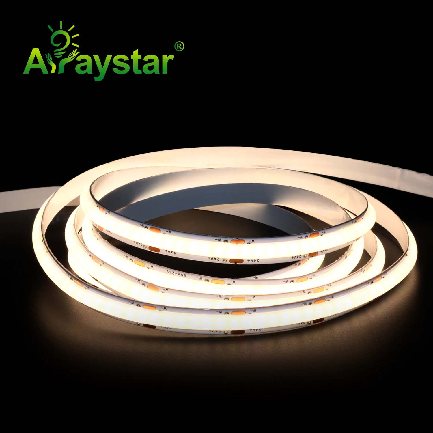 Tunable 8mm PCB SOB LED Strip 560LEDs/m IP20 Non-waterproof