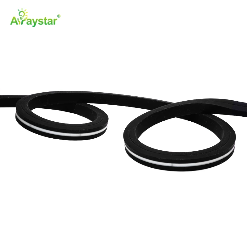 Top Bend 12*12mm Black Housing LED Neon Strip