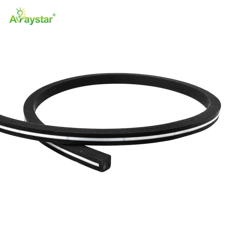 Top Bend 12*12mm Black Housing LED Neon Strip