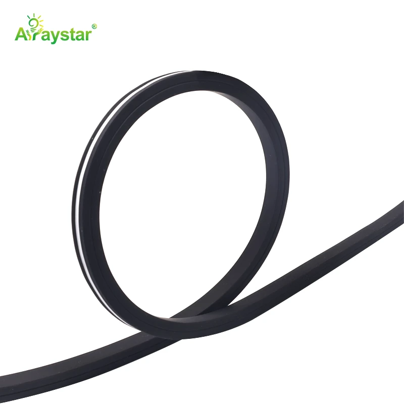 Top Bend 10*10mm Black Housing LED Neon Strip