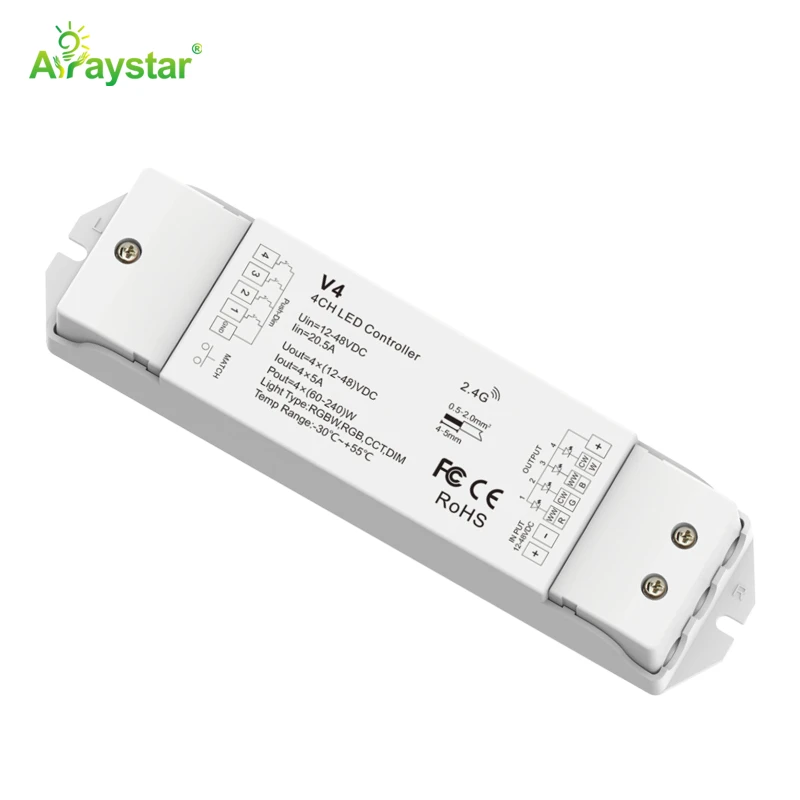 ART-V4 4 Channel LED RF Controller