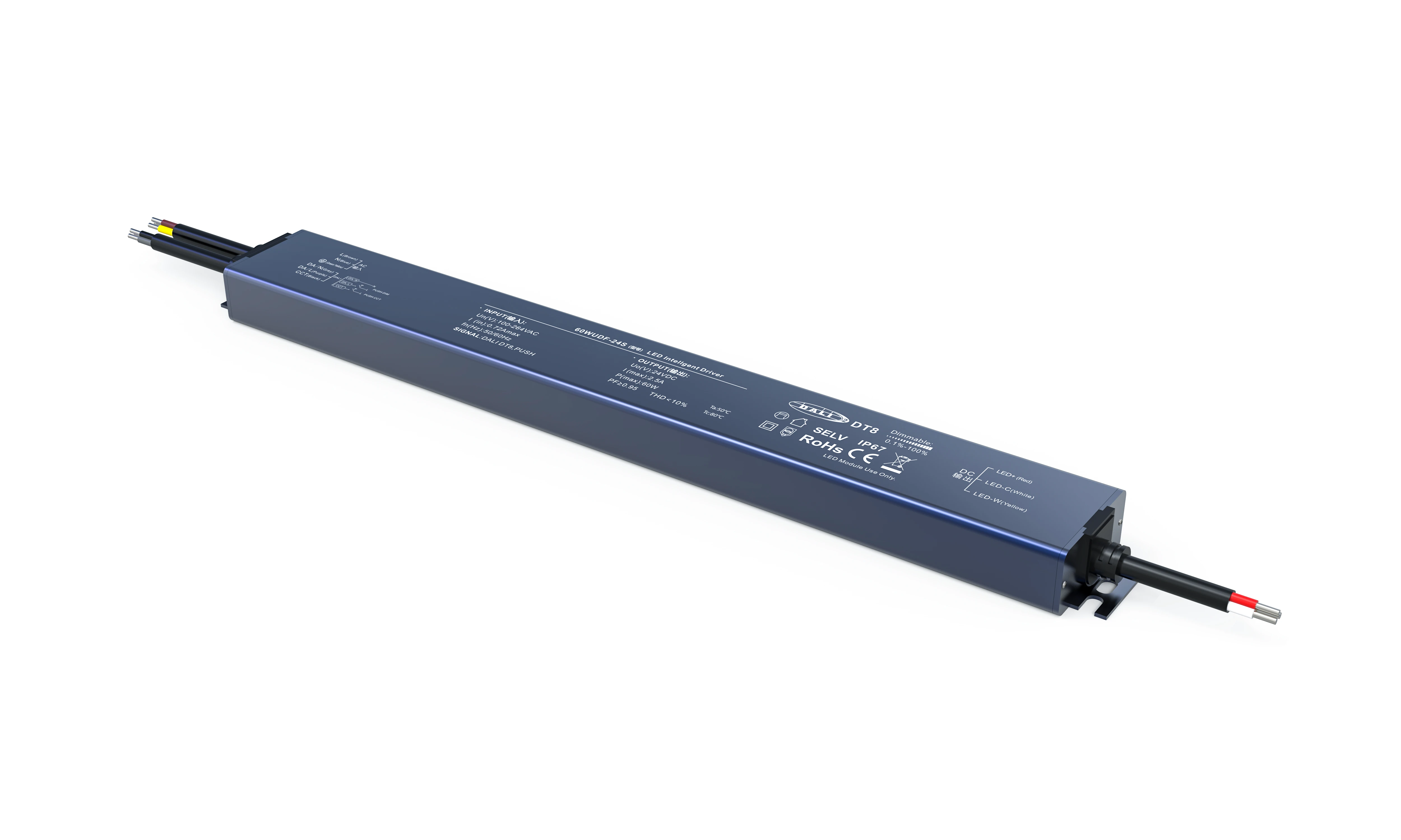DT8 Series LED Dimmable Waterproof Power Supply
