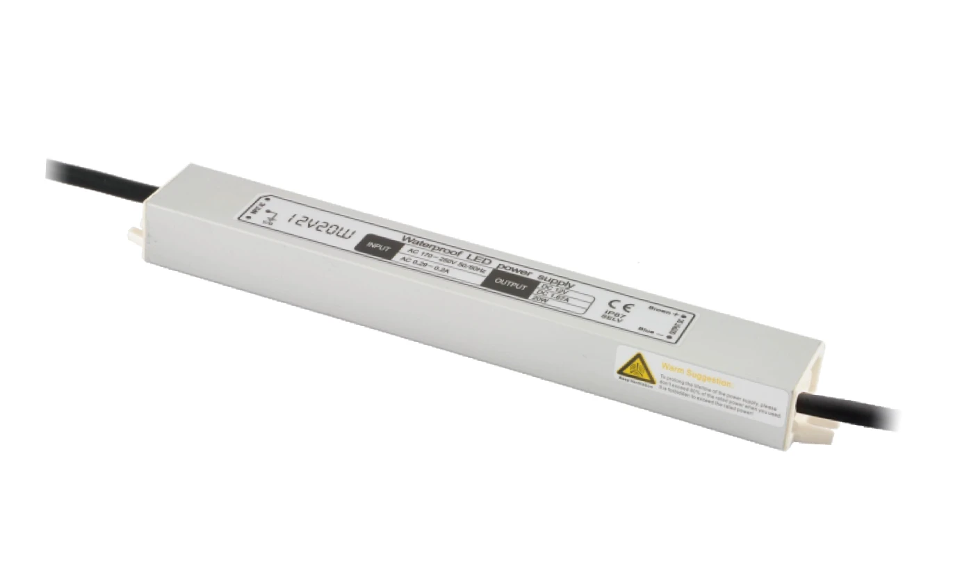 20W LED Waterproof Power Supply