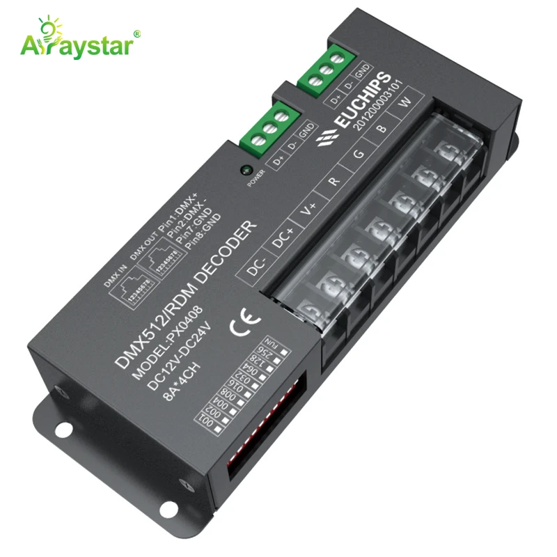 ART-PX0408 DMX512/RDM RGBW Decoder