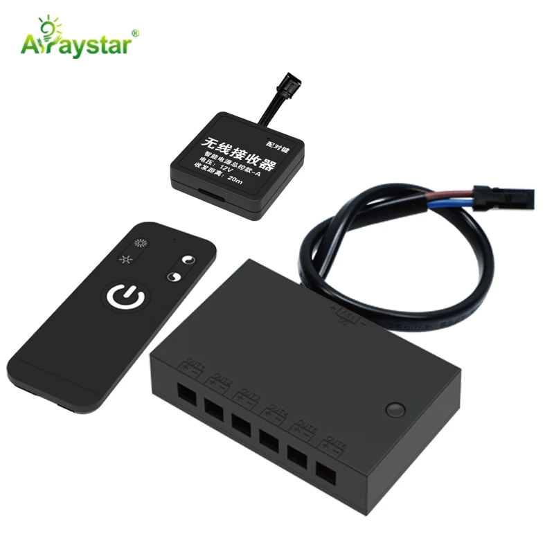 433MHz Wireless Dimmable Remote Control System (Remote + Receiver)