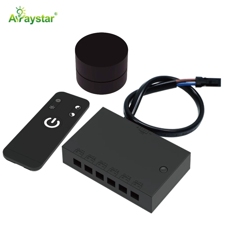 433MHz Wireless Dimming Control System (Remote + Knob + Receiver)