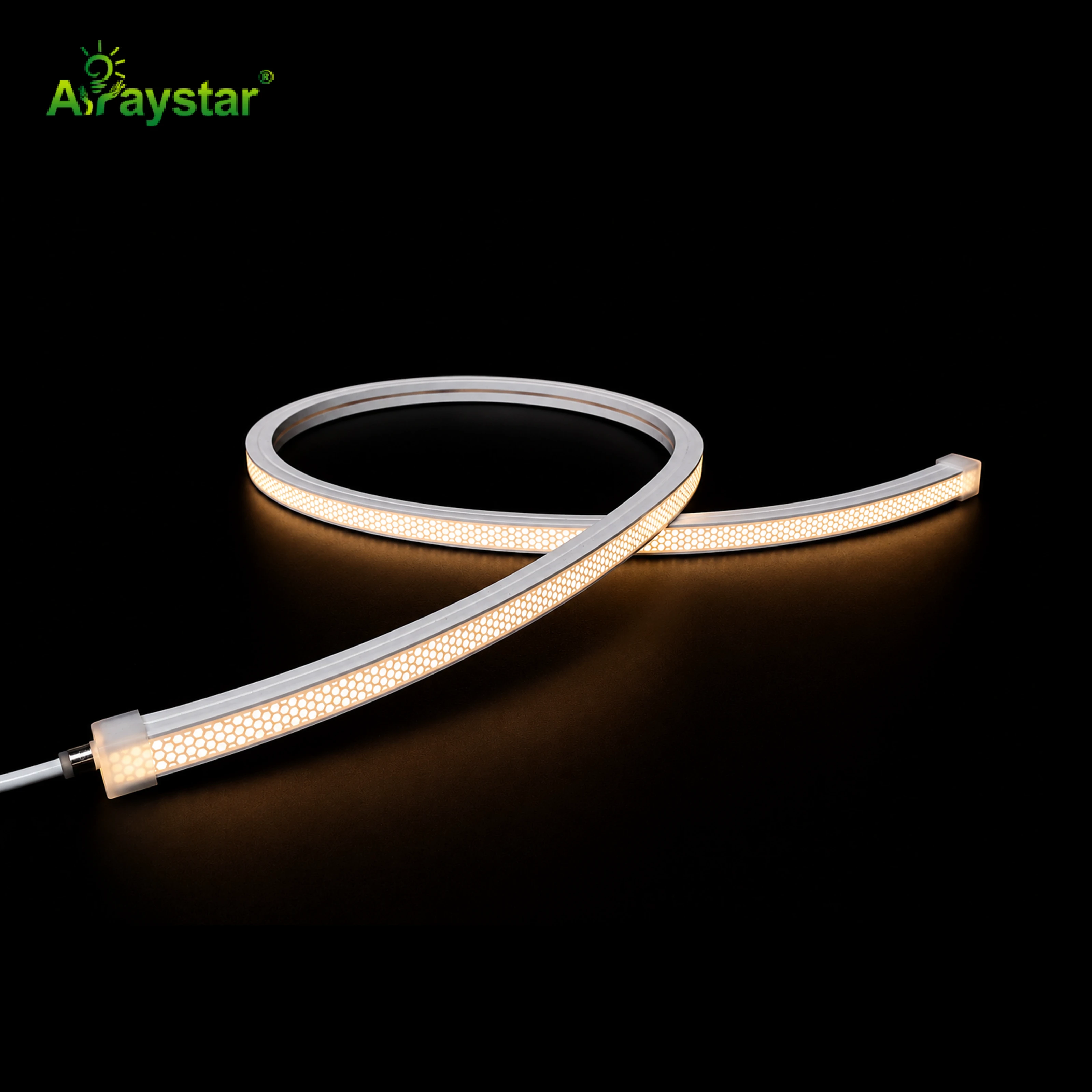 Anti-glare 12×12mm LED Neon Flex white