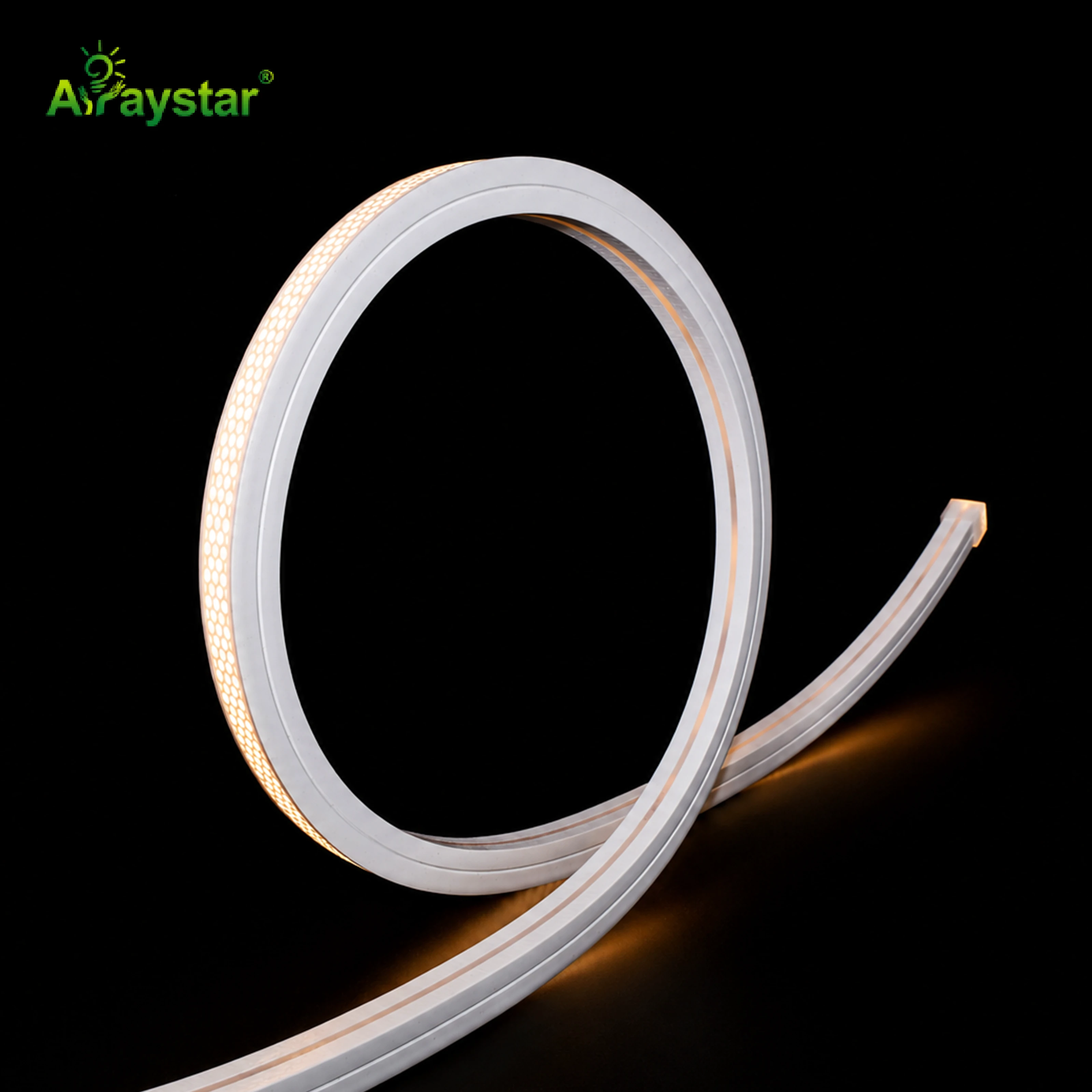 Anti-glare 12×12mm LED Neon Flex white