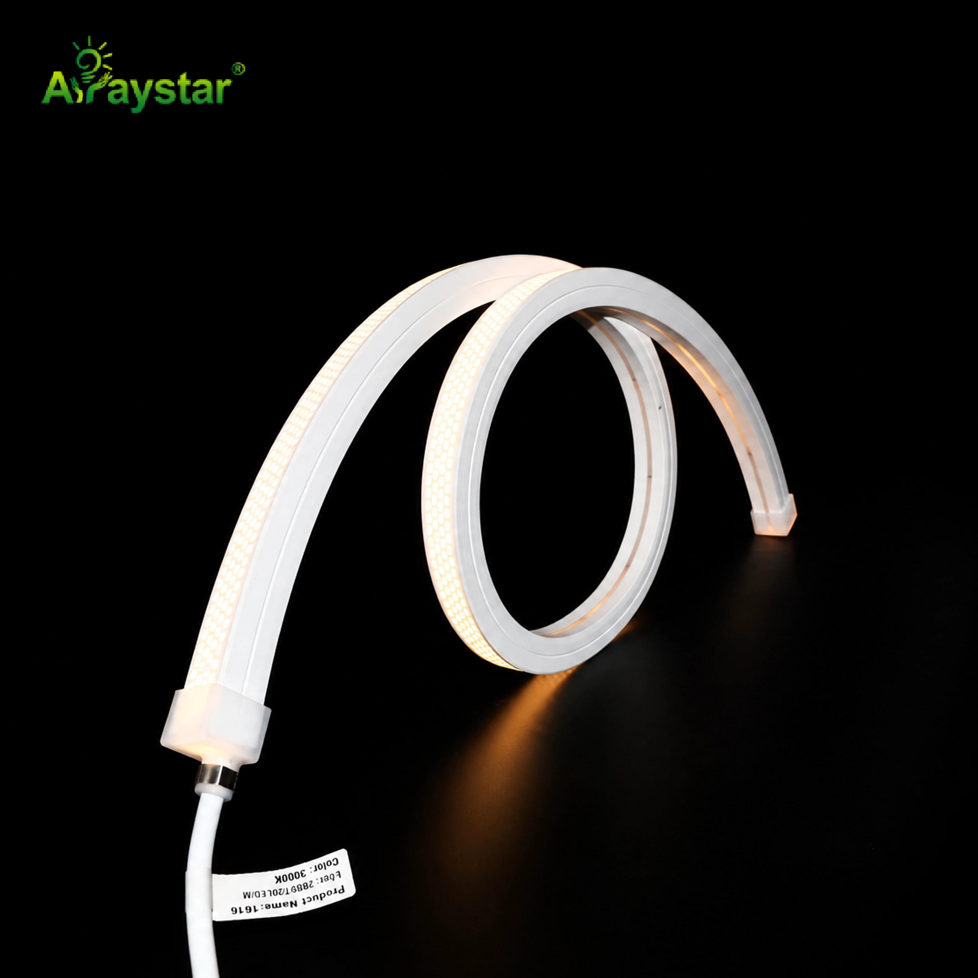 Anti-glare 16×16mm LED Neon Flex white