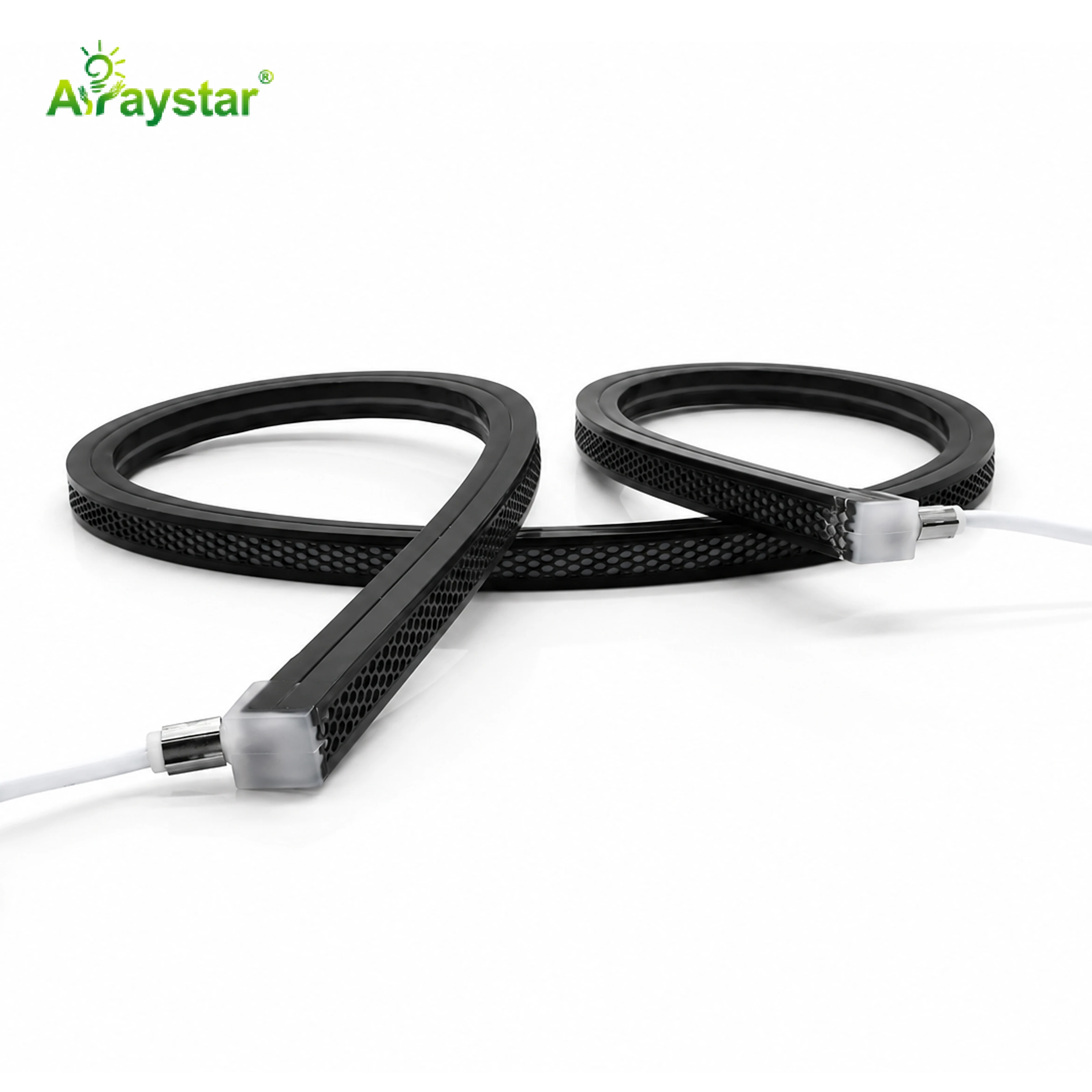 Anti-glare 12x12 mm LED Neon Flex Black