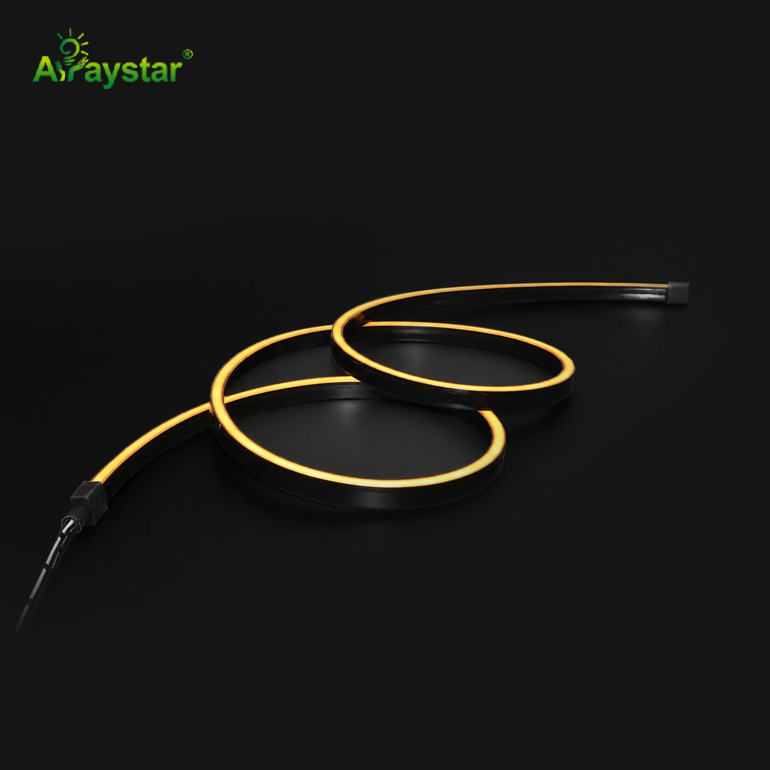 IP67 Black Free-Cut 0408 Neon LED Strip