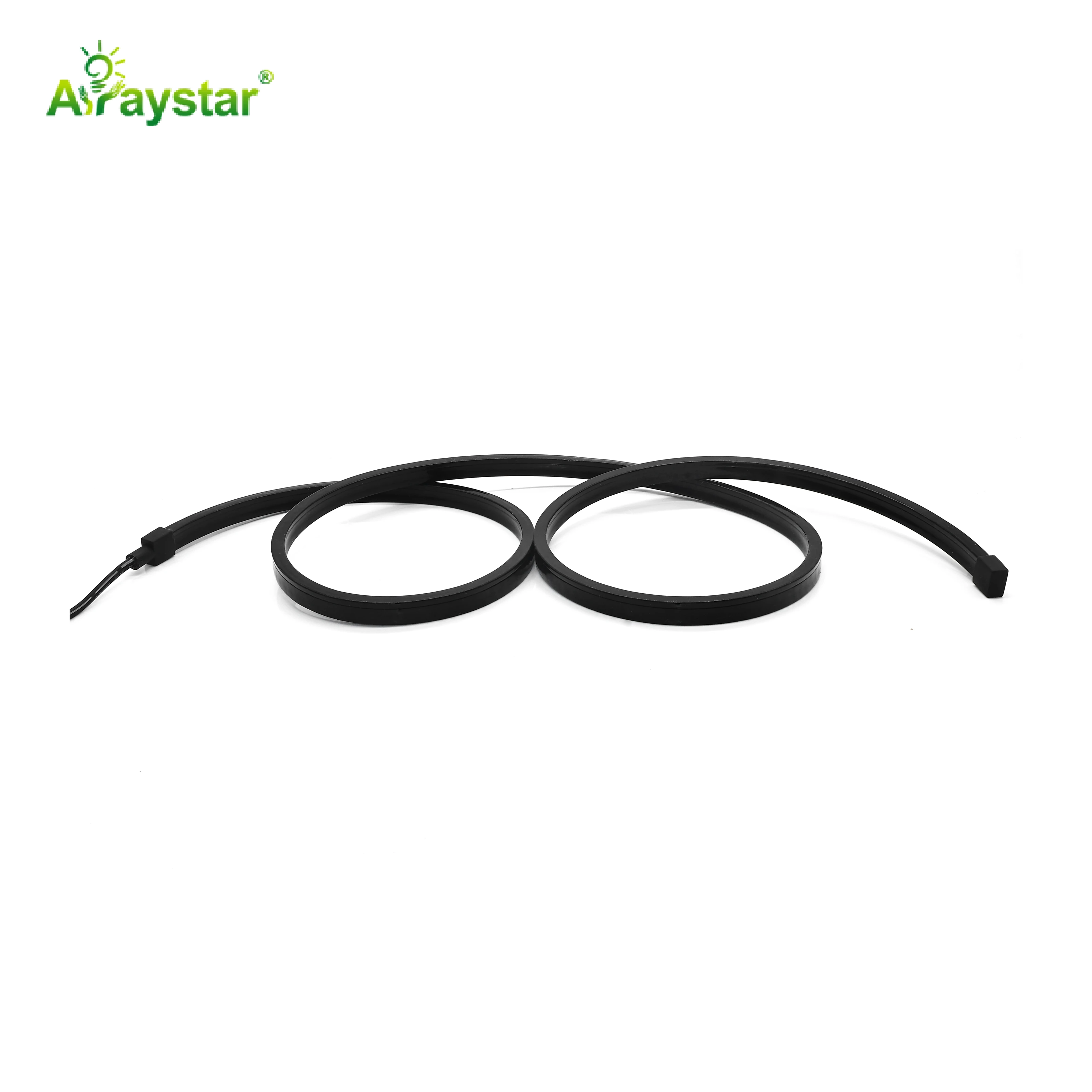IP67 Black Free-Cut 0408 Neon LED Strip
