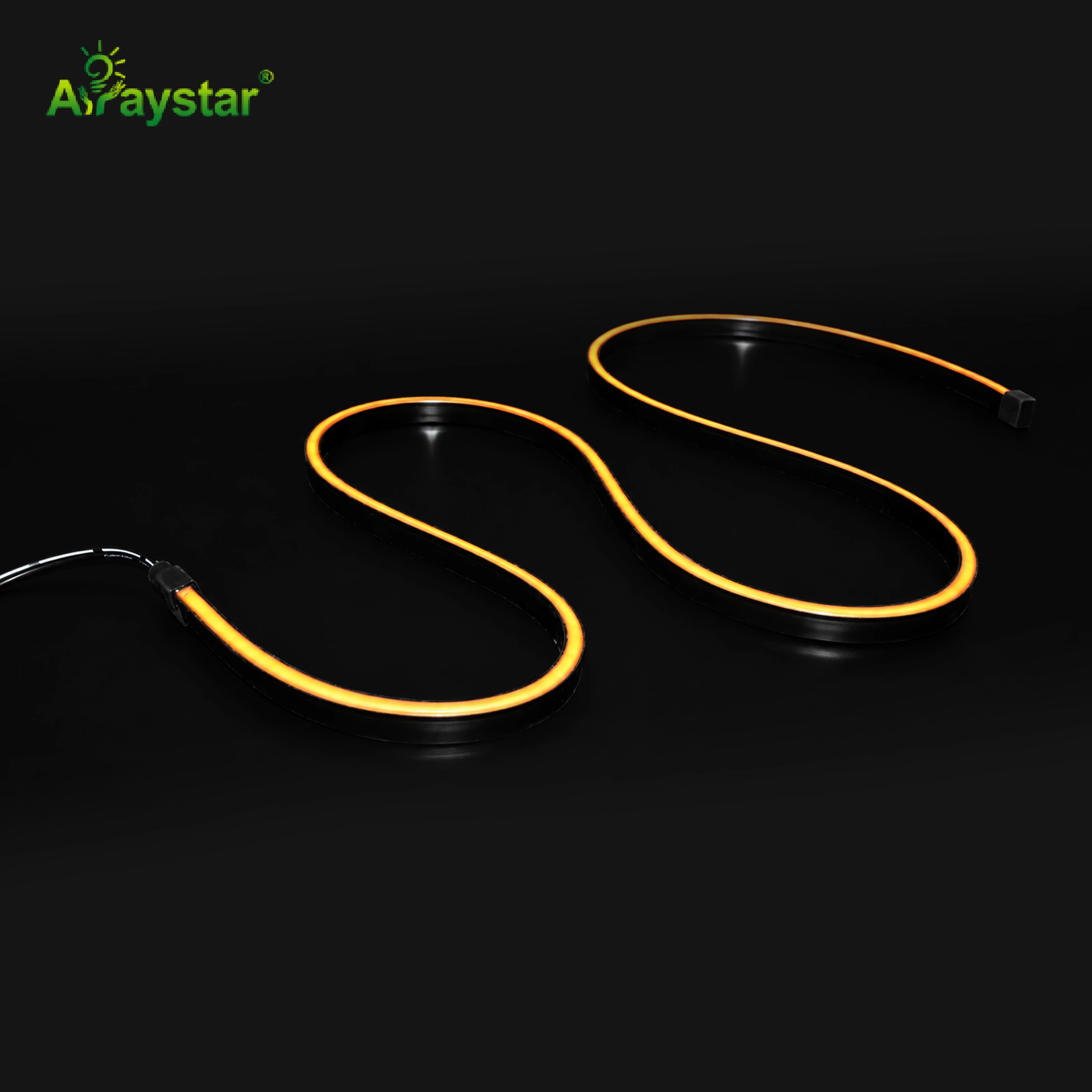 IP67 Black Free-Cut 0408 Neon LED Strip