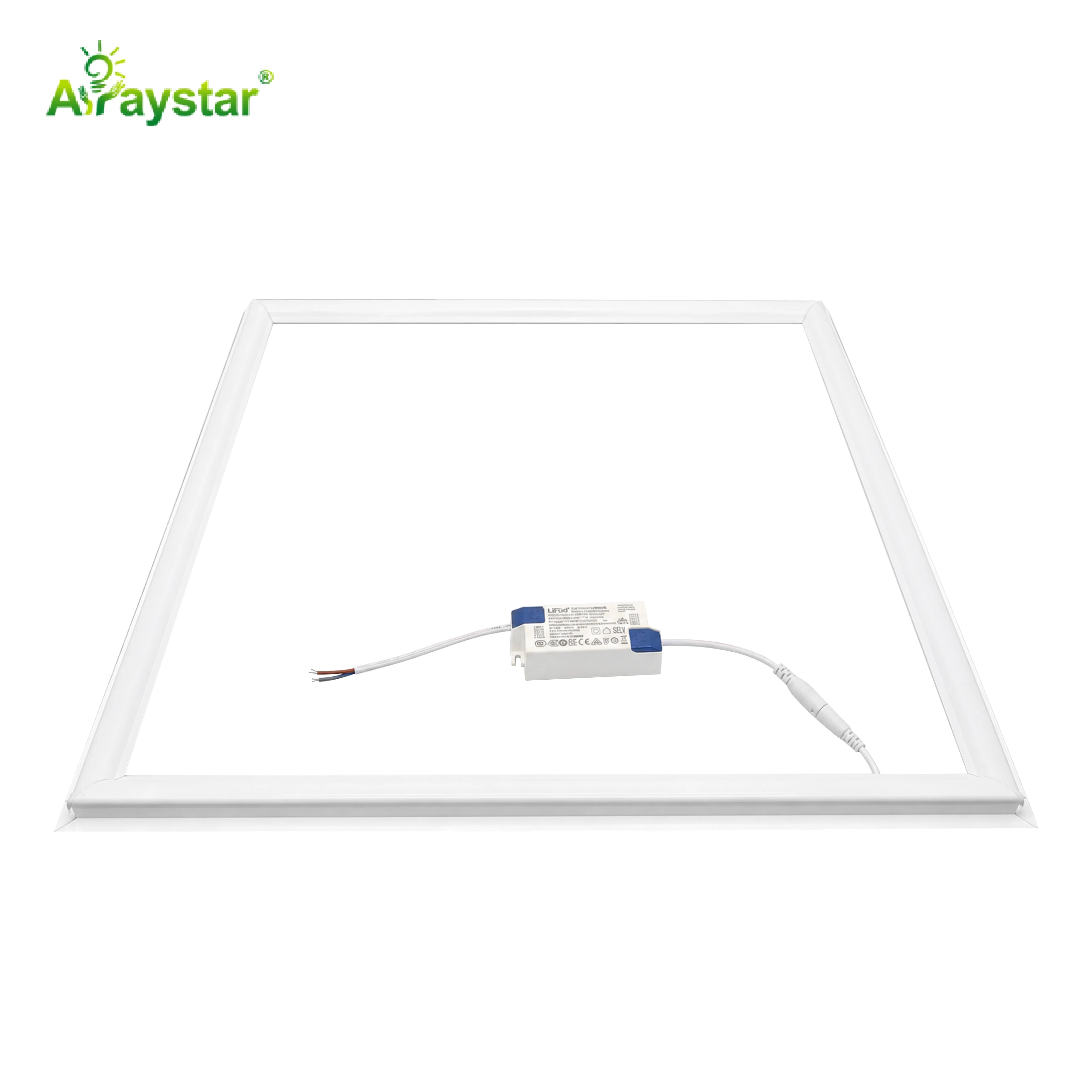 3CCT Selectable LED Frame Panel Light 30W/35W/40W 595×595mm High Efficiency Ceiling Light