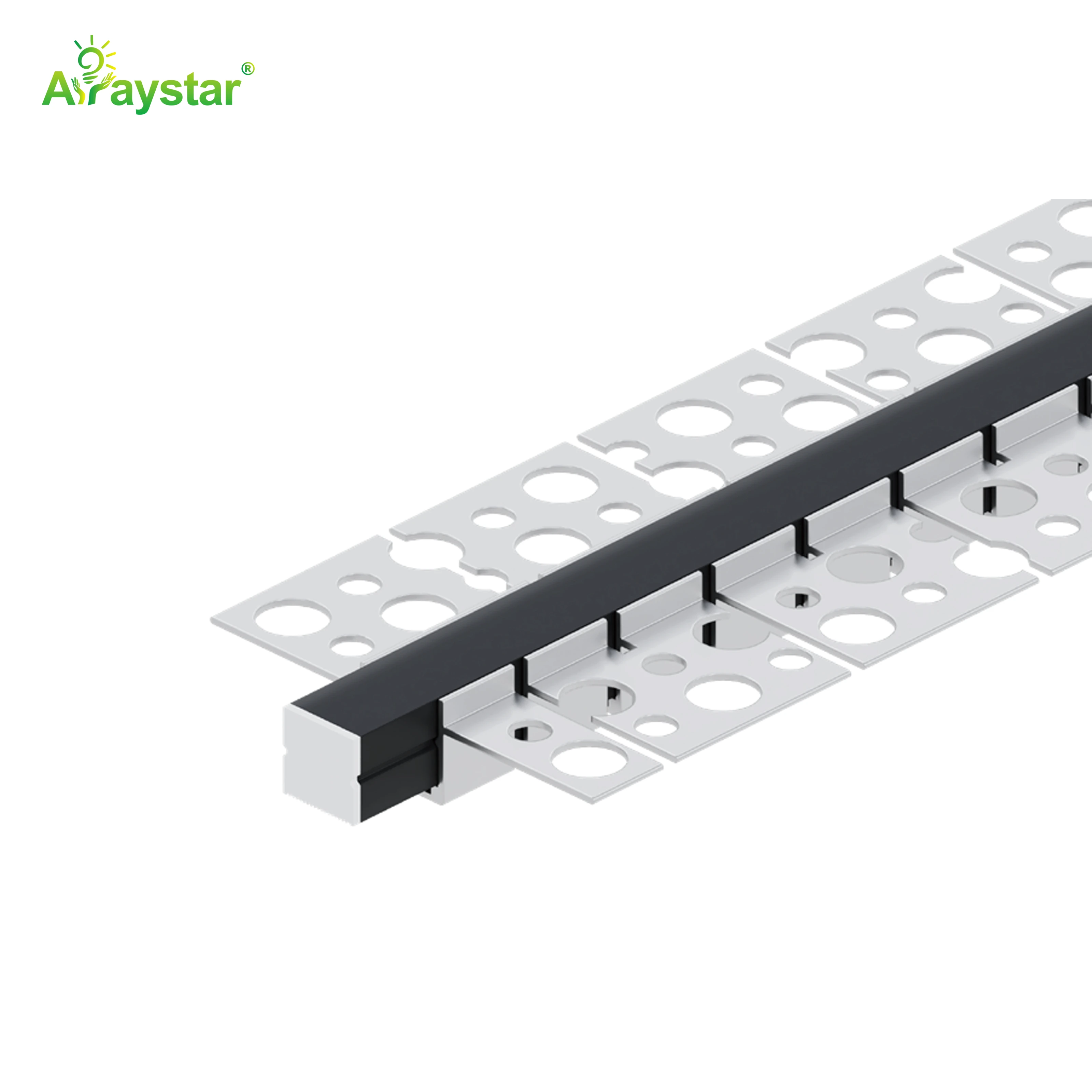 ART-5312/AL/FLEX/N Flexible Aluminum Profile for 1010 Neon Strip, Recessed Flexible LED Channel