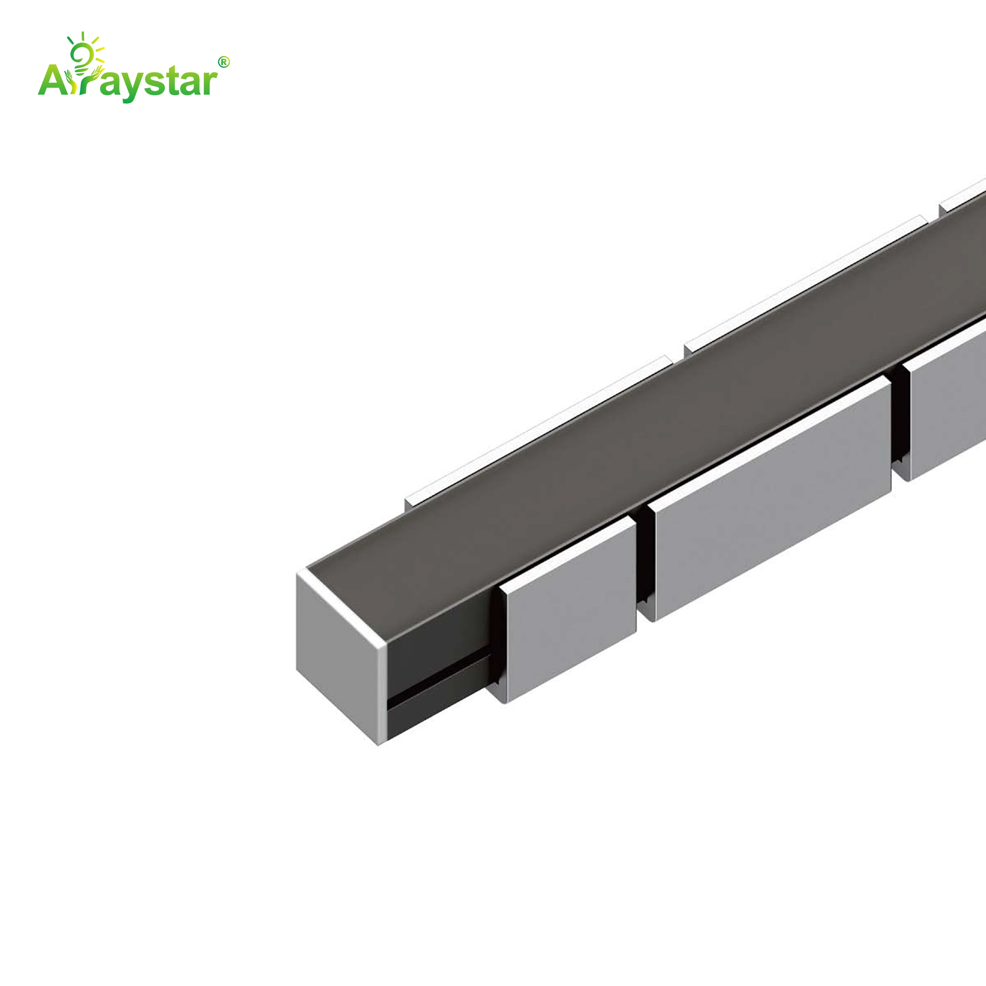 ART-1414/AL/FLEX/N Flexible Aluminum Profile for 1212 Neon Strip, Recessed Flexible LED Channel