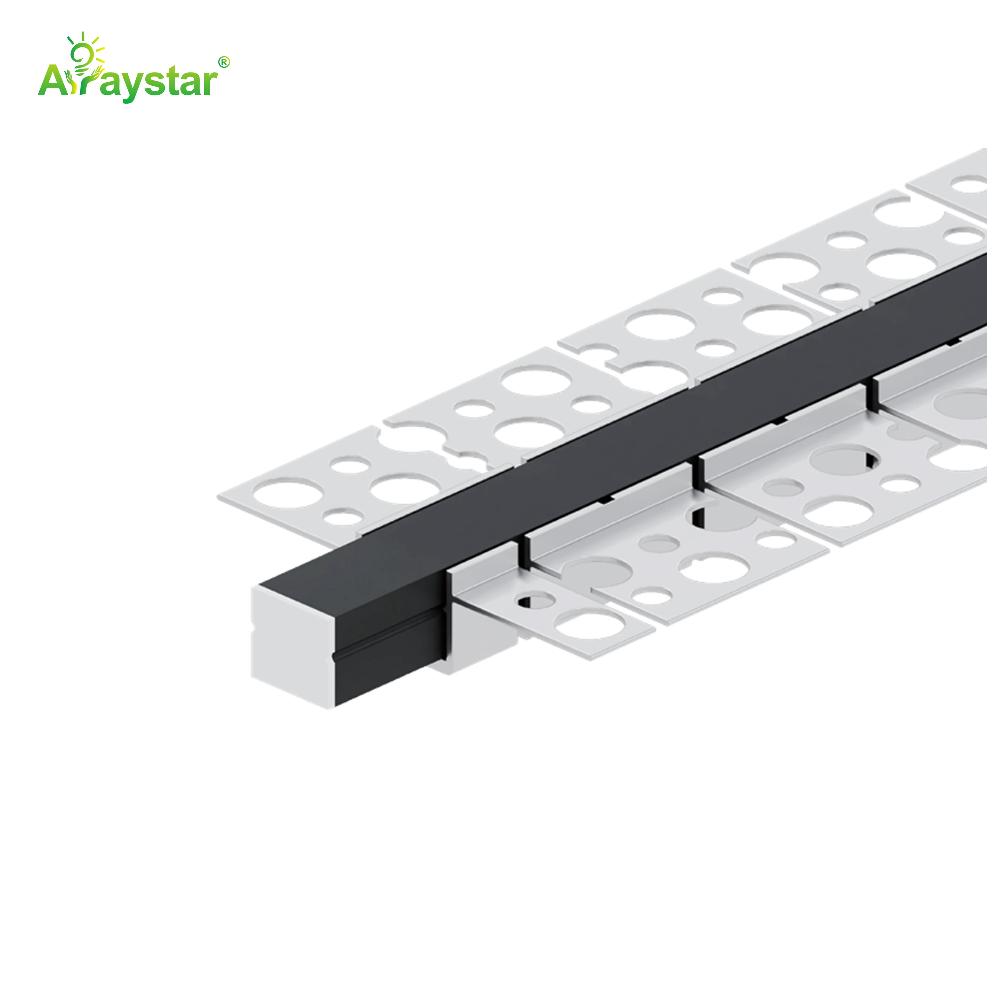 ART-5716/AL/FLEX/N Flexible Aluminum Profile for 1414 Neon Strip, Recessed Flexible LED Channel