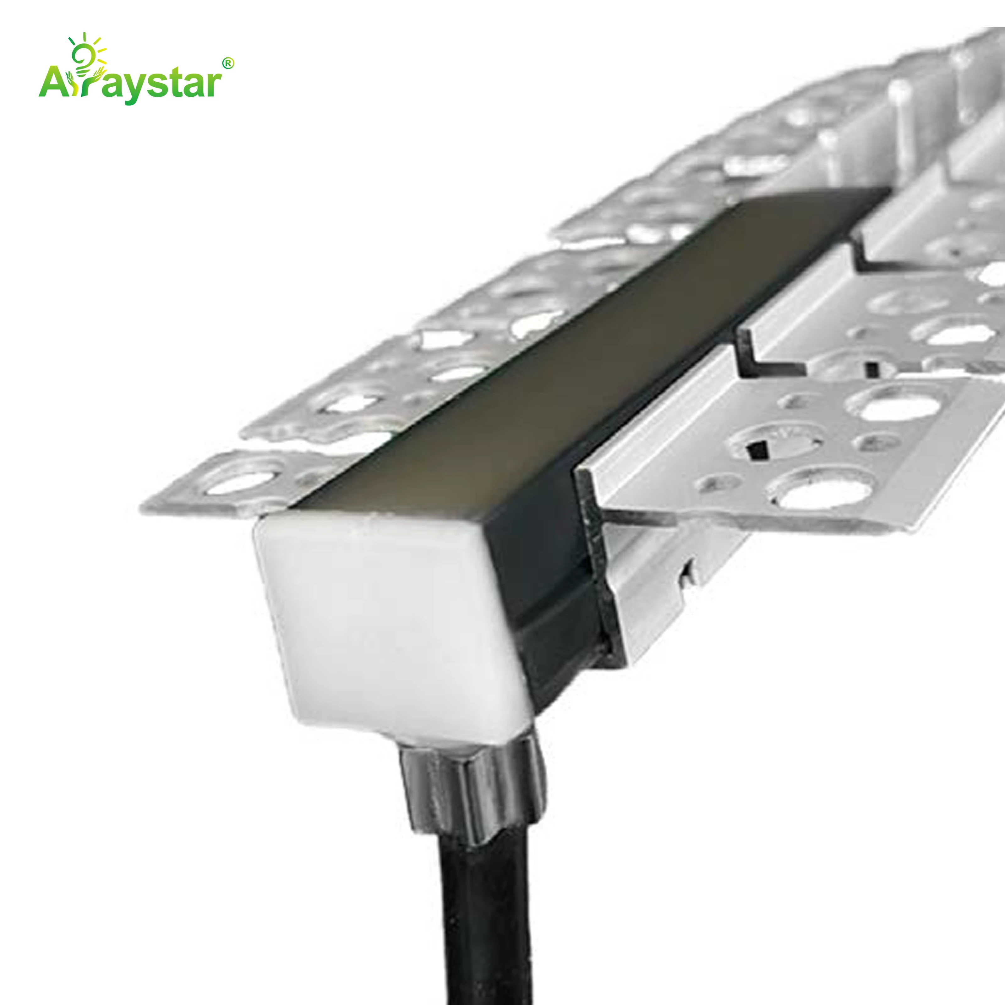 ART-6016/AL/FLEX/N Flexible Aluminum Profile for 1616 Neon Strip, Recessed Flexible LED Channel