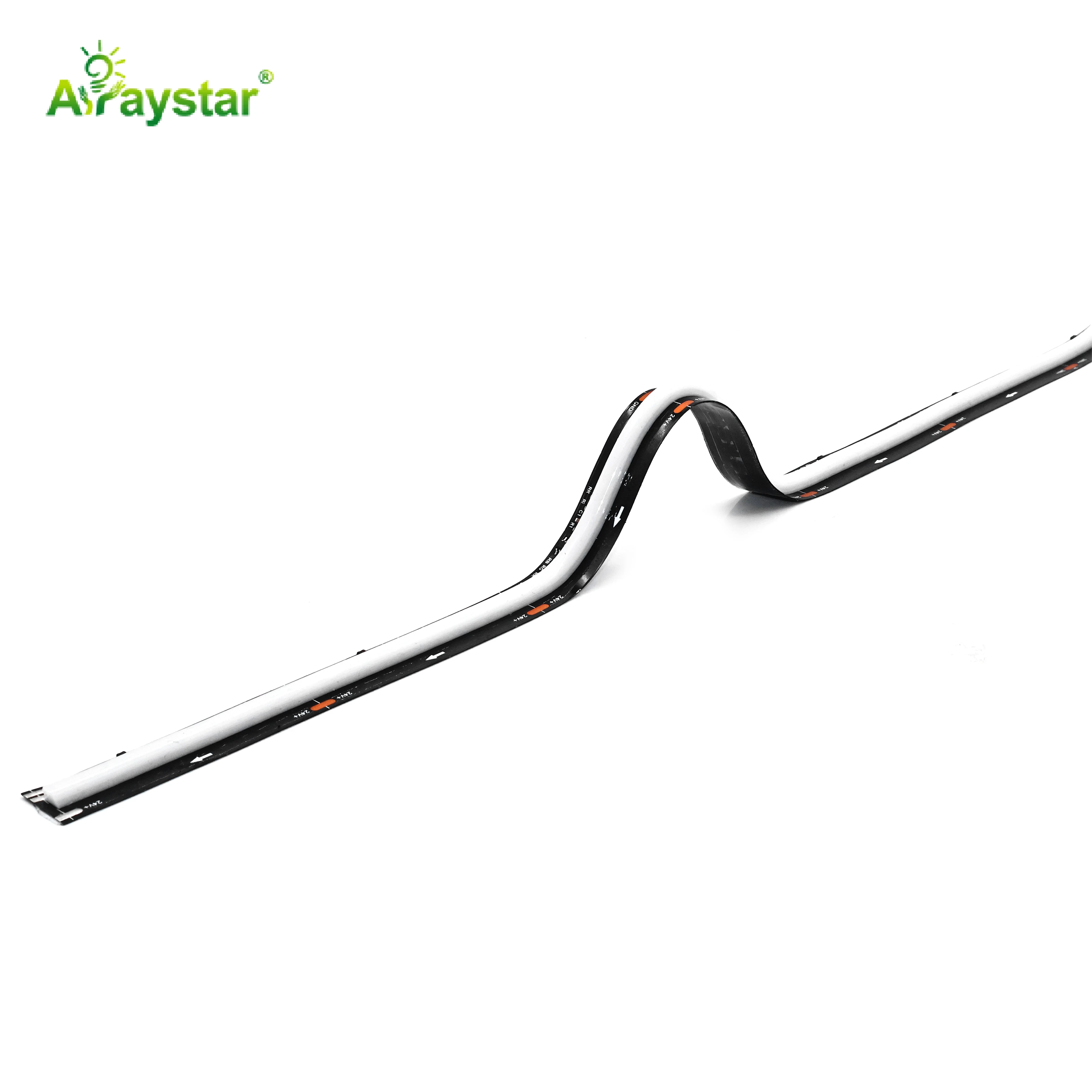 Black PCB 896 Pixel RGBW FCOB LED Strip