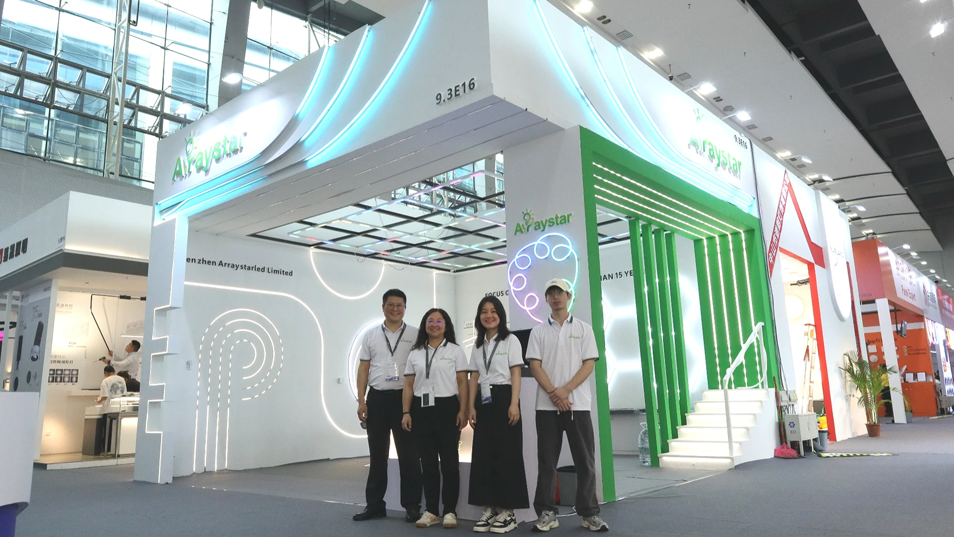 Arraystar LED exhibition booth