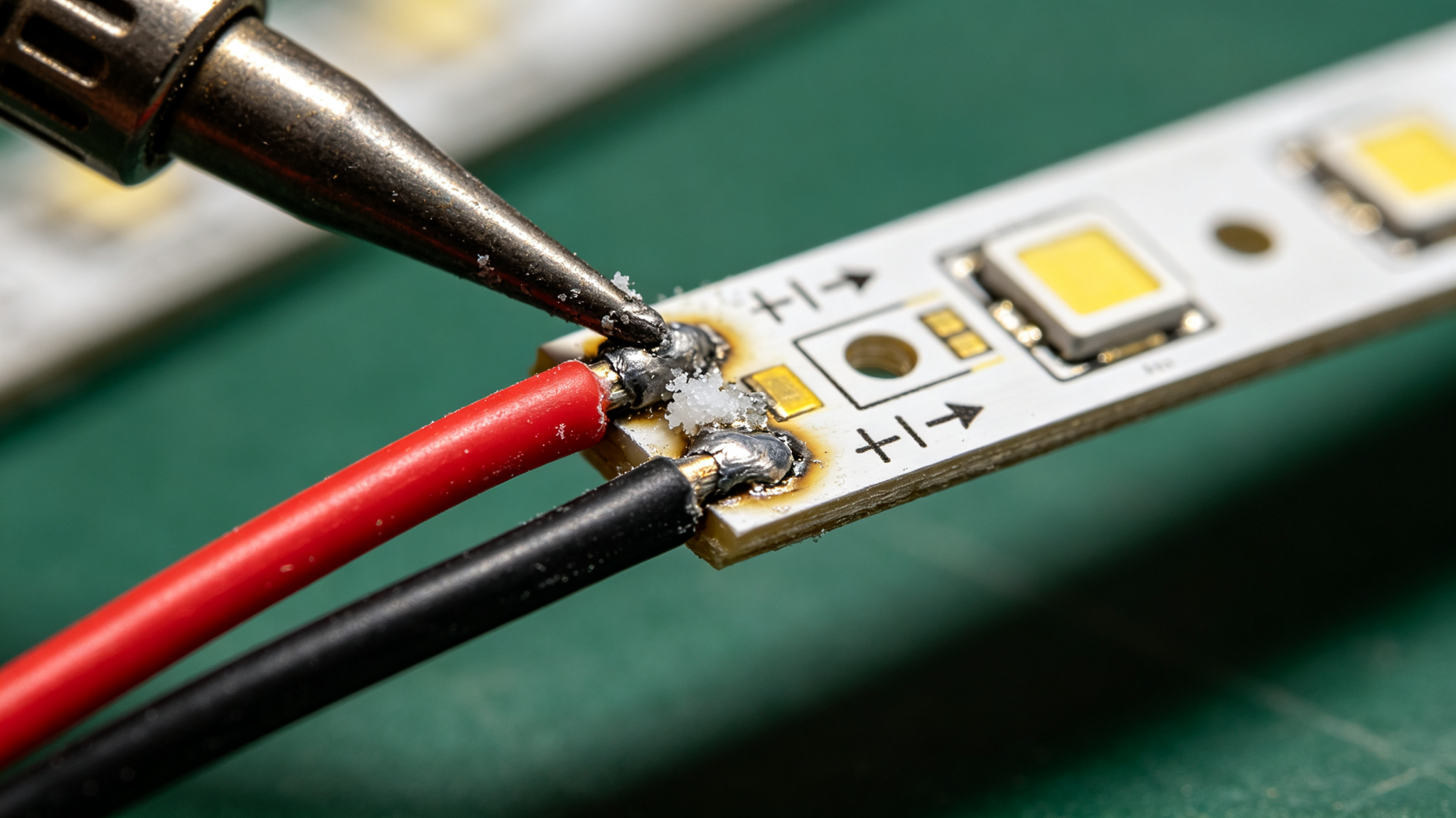 LED Strip Polarity & Wire Color Code Explained